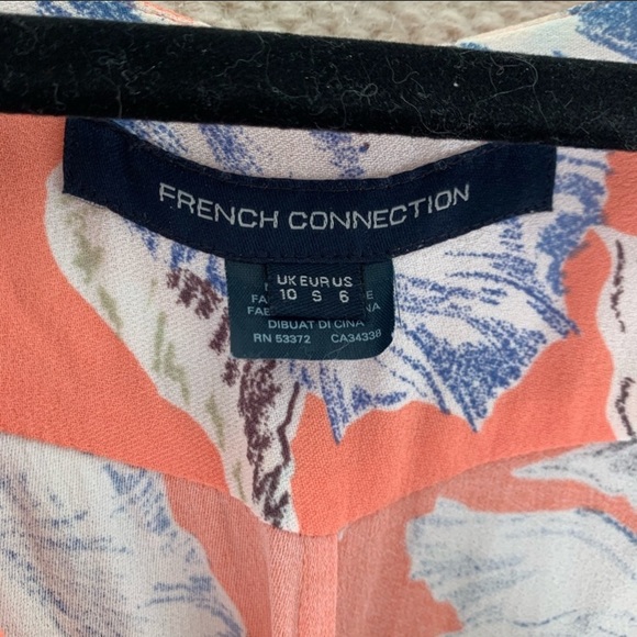 French Connection Cari Crepe Midi Tea Dress, 6 - Picture 5 of 7